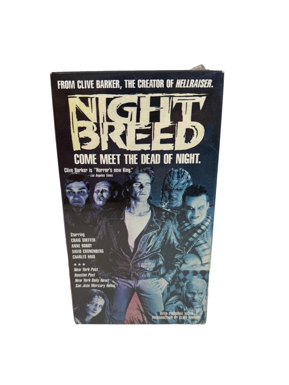 Night Breed (VHS 1989) Clive Barker Horror Cult Classic Movie Tape Film